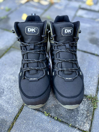 Buty męskie czarne khaki trekkingowe DK SWAT HIGH VB17782 41
