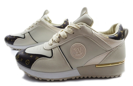 Damskie beżowe obuwie sportowe