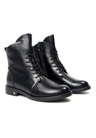 Damskie czarne botki Potocki