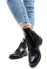 Damskie czarne botki Potocki
