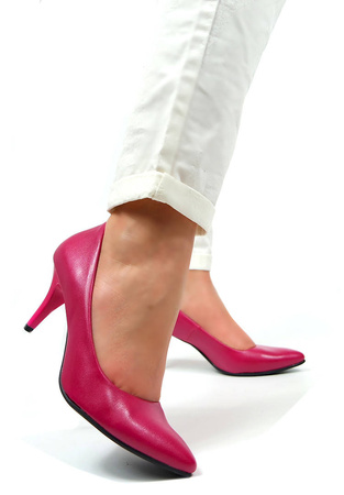 DAMSKIE FUKSJA CZÓŁENKA 7 CM