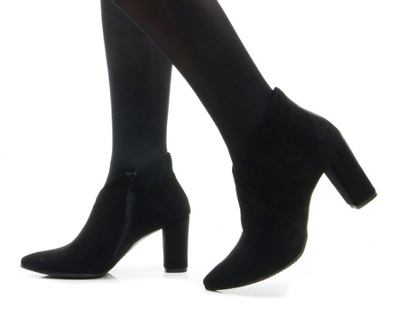 DAMSKIE BOTKI CZARNE