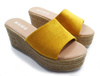 DAMSKIE ŻÓŁTE KLAPKI