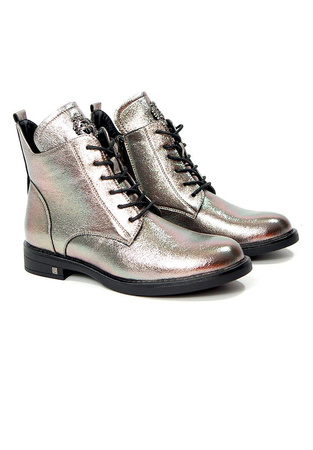 Damskie grafitowe botki Potocki