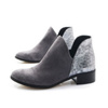 DAMSKIE SZARE ZAMSZOWE BOTKI