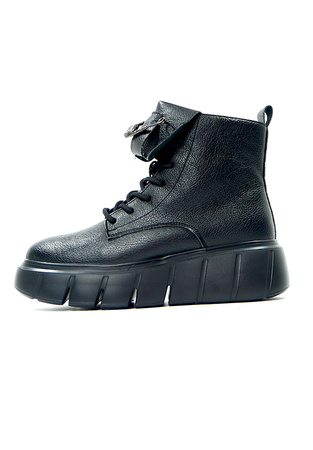 Damskie beżowe botki 19333 Potocki