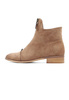 Damskie brązowe niskie botki Potocki